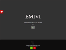 Tablet Screenshot of emivi.com